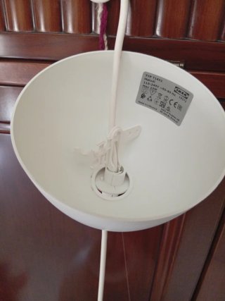 Lámpara moderna blanca dormitorio cocina etc nueva