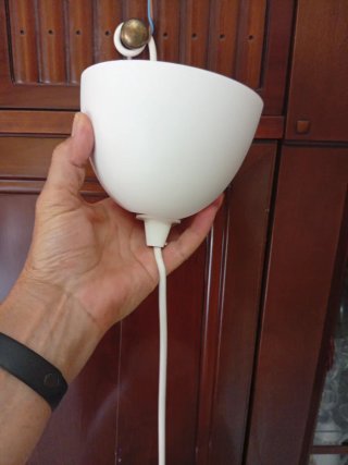 Lámpara moderna blanca dormitorio cocina etc nueva