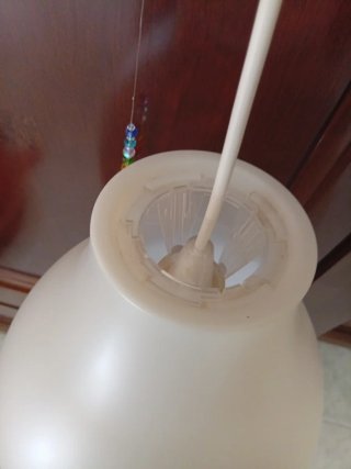 Lámpara moderna blanca dormitorio cocina etc nueva