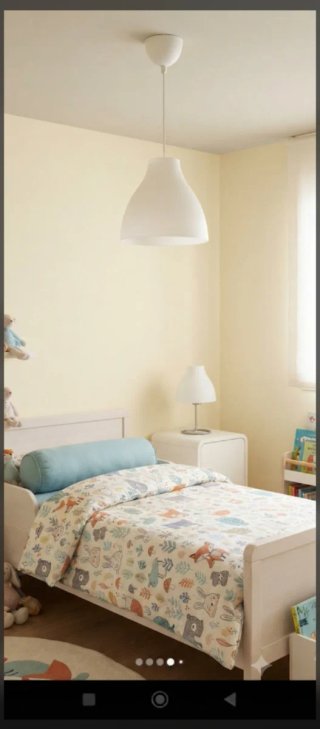 Lámpara moderna blanca dormitorio cocina etc nueva