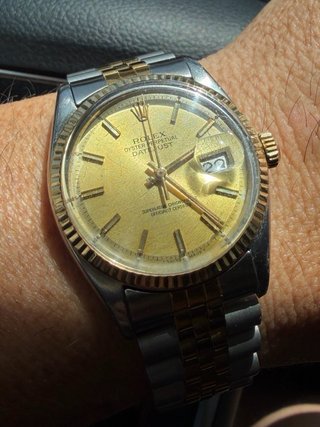 Rolex Datejust 1601 Oro y Plata