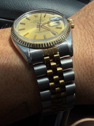 Rolex Datejust 1601 Oro y Plata