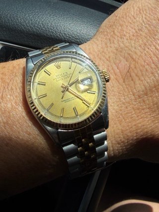 Rolex Datejust 1601 Oro y Plata