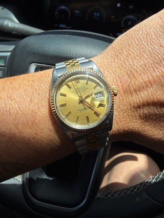 Rolex Datejust 1601 Oro y Plata