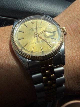Rolex Datejust 1601 Oro y Plata