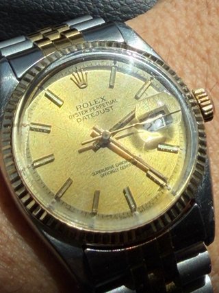 Rolex Datejust 1601 Oro y Plata