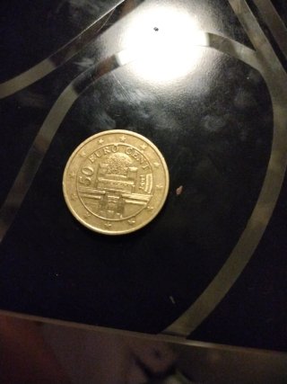 Moneda 50 Céntimos Austria 2002