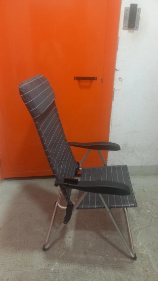 2 Sillas de Playa Aluminio Reclinables