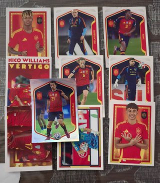 Cromos de España: Nico Williams, Oyarzabal, etc.