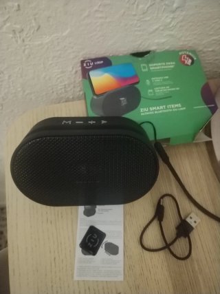 Altavoz Bluetooth Ziu Loop 5W Negro