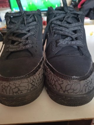 Zapatillas Jordan Air Negras y Grises