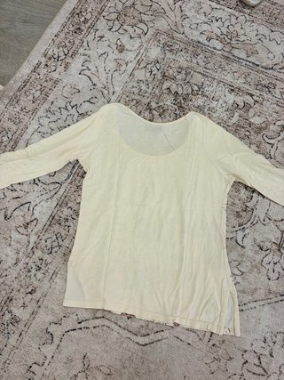 Camiseta Zara manga larga estampada