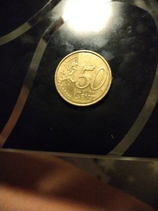 Moneda 50 céntimos Portugal antigua