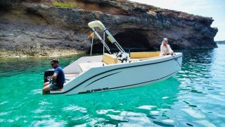 ALQUILER BARCO SIN LICENCIA  (Silver 555) 40CV