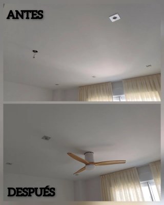 ELECTRICISTA INSTALADOR DE VENTILADORES DE TECHO