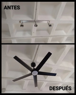 ELECTRICISTA INSTALADOR DE VENTILADORES DE TECHO