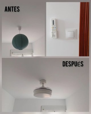 ELECTRICISTA INSTALADOR DE VENTILADORES DE TECHO