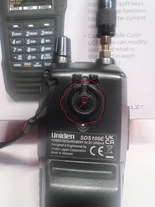 Uniden SDS100E Bearcat Escáner