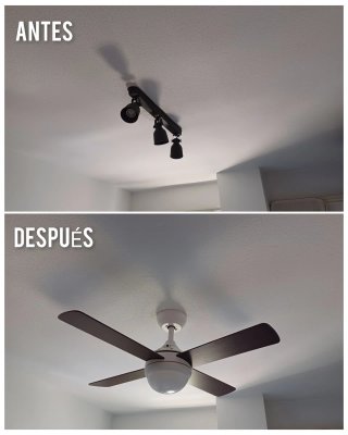 ELECTRICISTA INSTALADOR DE VENTILADORES DE TECHO