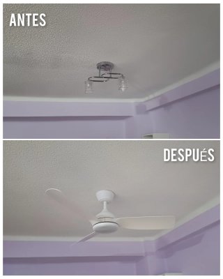 ELECTRICISTA INSTALADOR DE VENTILADORES DE TECHO