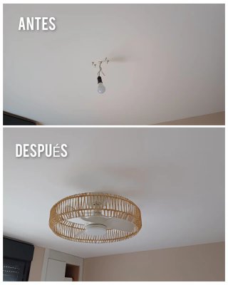 ELECTRICISTA INSTALADOR DE VENTILADORES DE TECHO