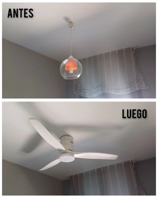 ELECTRICISTA INSTALADOR DE VENTILADORES DE TECHO