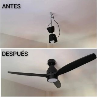 ELECTRICISTA INSTALADOR DE VENTILADORES DE TECHO