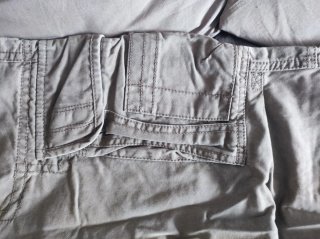 Pantalón  multi bolsillos  hombre