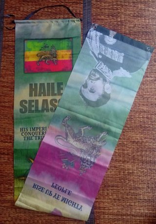 Tapiz Pared Haile Selassie Rastafari Reggae Rasta