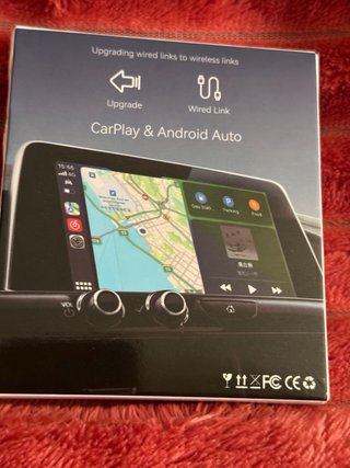 Adaptador CarPlay Auto Inalámbrico. Nuevo.