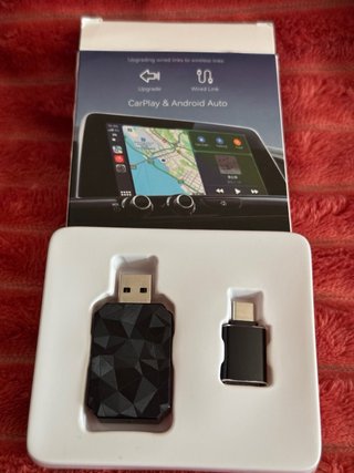 Adaptador CarPlay Auto Inalámbrico. Nuevo.