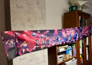 Decoración K-pop Globos Estrellas y Nota Musical