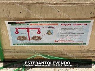 STARVOX SV-G80 9200lb Cadenas de Amarre