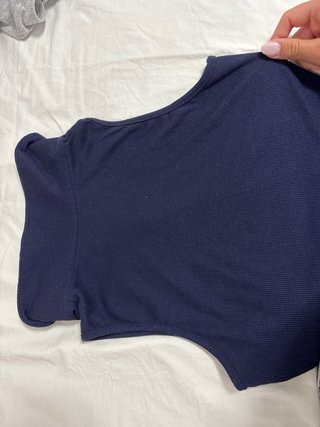 Top de verano SHEIN azul, talla xs