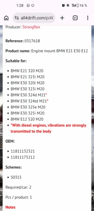 Strongflex 031761B
