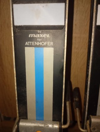 Esquís Atenhofer Años 70