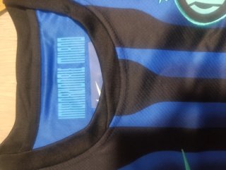 Camiseta Nike Inter Stussy Negra y Azul