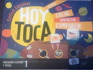 Libro nuevo Plástica.1 prima.FANFEST EDELVIVES