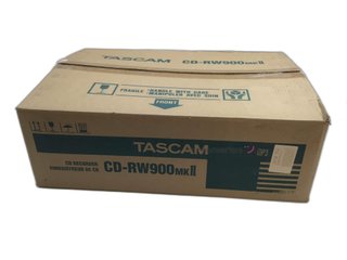 reproductor cd salon tascam cd-rw900mkii