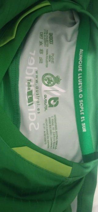 Camiseta Hummel Racing Verde Talla L
