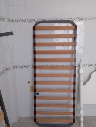 Somier 90cm con patas