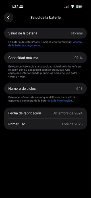 iPhone 16 Pro Max 256GB Plata