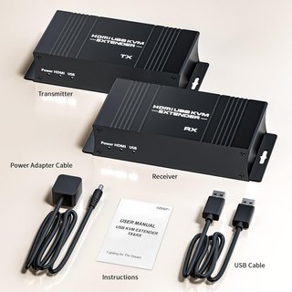 BolAAzuL extensor KVM HDMI USB 1080P