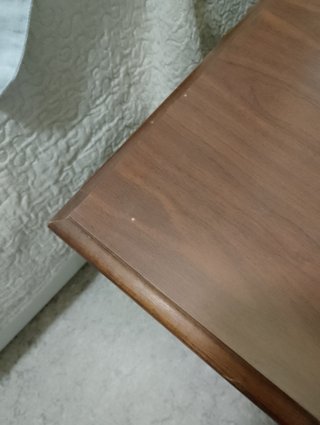 Mesa baja estilo isabelino madera