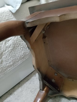 Mesa baja estilo isabelino madera