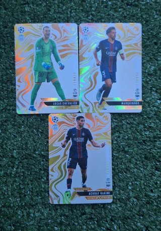 Lote PSG Match Attax Madness