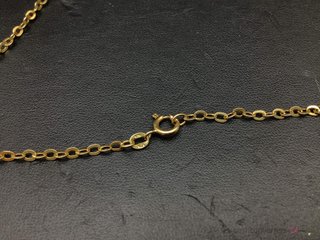 cadena oro 18k 29cm