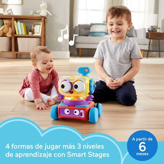 Fisher-Price Robot aprendizaje luces sonidos bebé