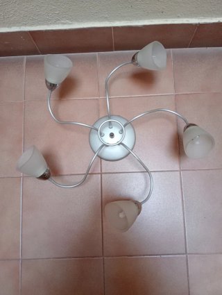 Lámpara Comedor 5 Focos