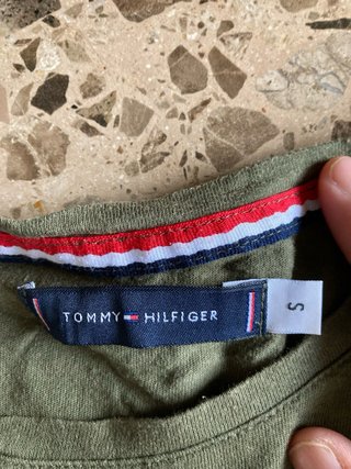 Camiseta Tommy Hilfiger Verde Oliva
